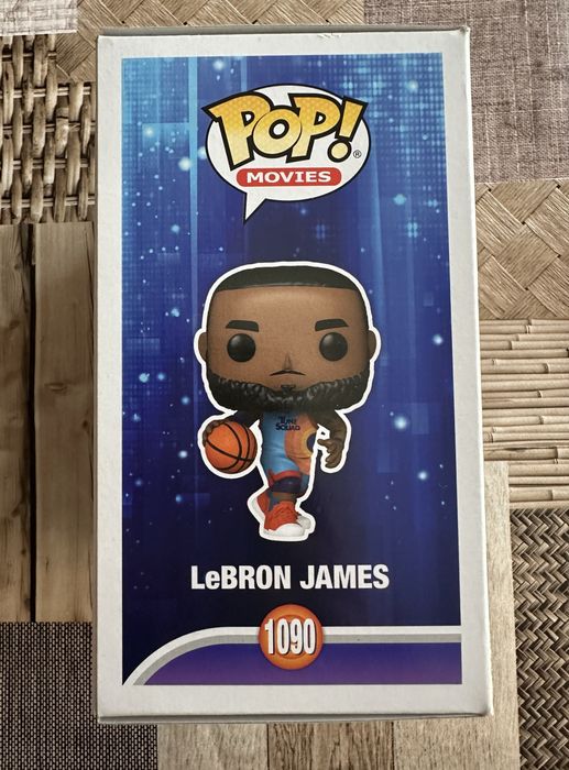 Desporto Funko Pop 1090 Space Jam Lebron James Pop nba basquetebol
