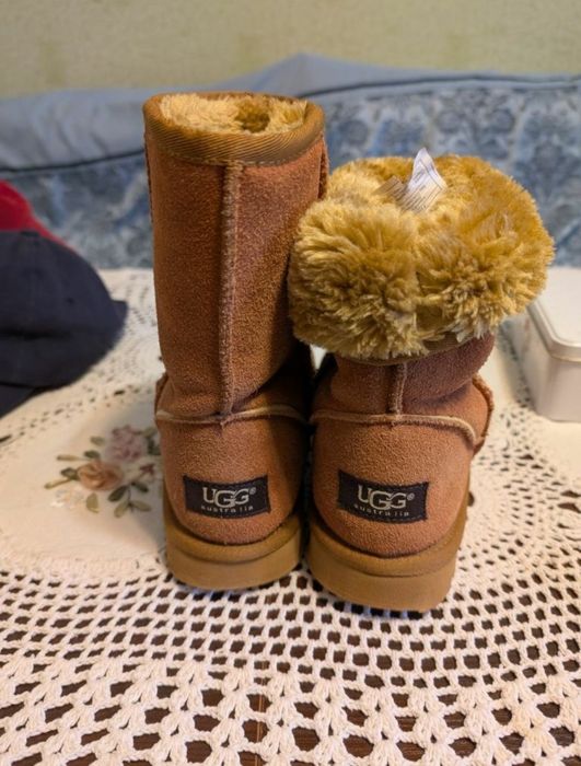 Ugg натуральна замша та хутро оригінал