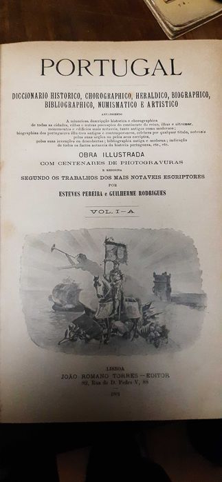 Dicionário Histórico, Chronographico, Heraldico, Biographico Volume 1A