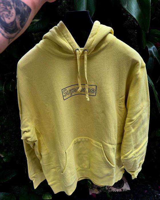 Supreme X Kaws Hoodie Casaco Moletom
