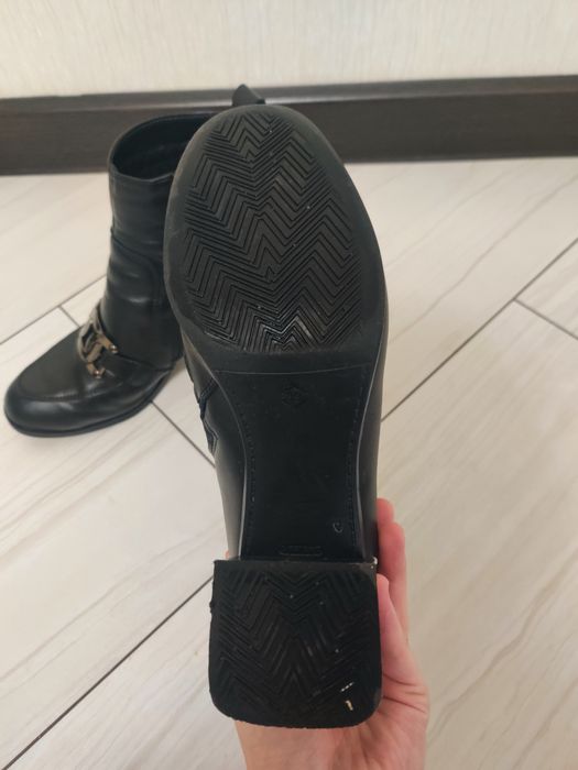 Шкіряні ботінки Patent демісезон