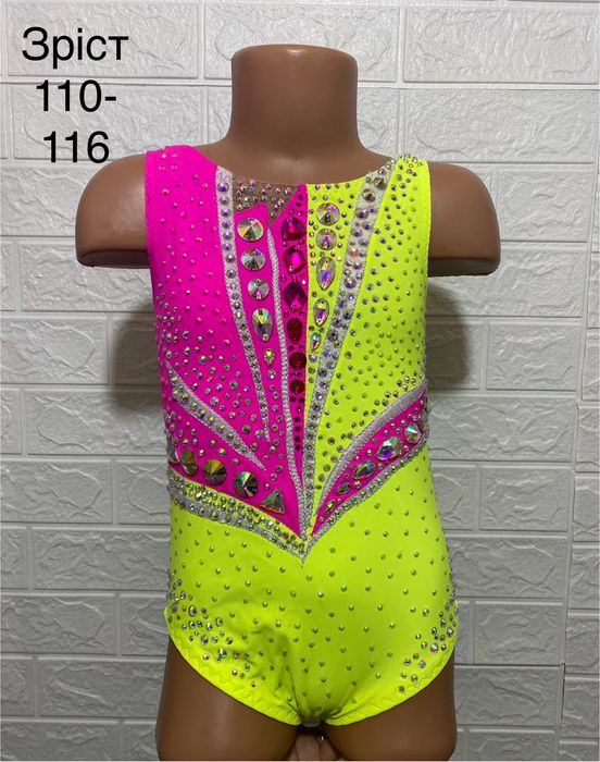 ПРОКАТ купальник для художньої гімнастики104.Художественная гимнастика