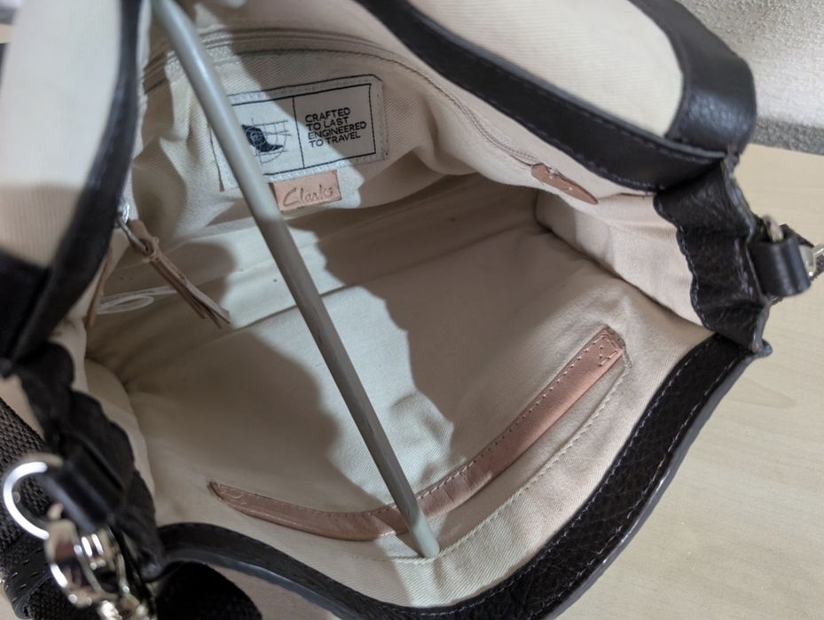 Сумка чоловіча CLARKS. Натуральна шкіра.