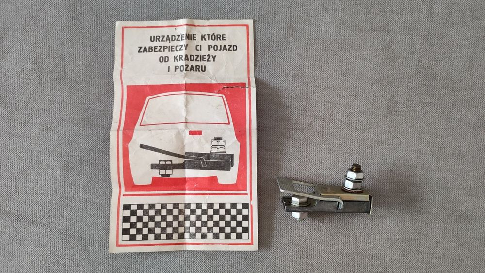 Odłącznik akumulatora pamiątka PRL