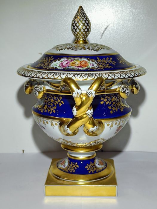 Waza Salonowa, Vista Alegre, Portugalia, Lata 80te  XX w. Talha Silvér