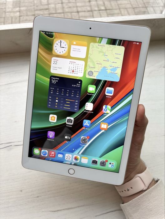 Ipad 5 Gold, екран без жодної царапинки