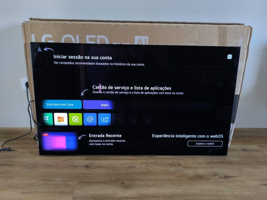 TV LG OLED55G4 Gallery Evo