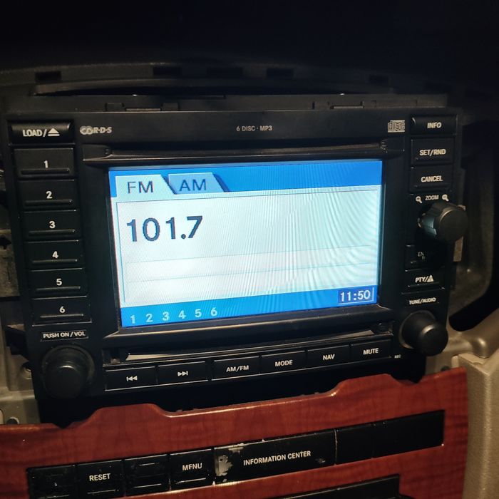Radio/navi jeep wk 2005,commander, Dodge, chrysler