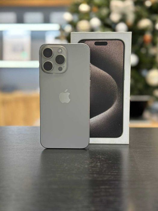 iPhone 15 Pro Max, 256 Gb, Natural Titanium, Обмін/Гарантія
