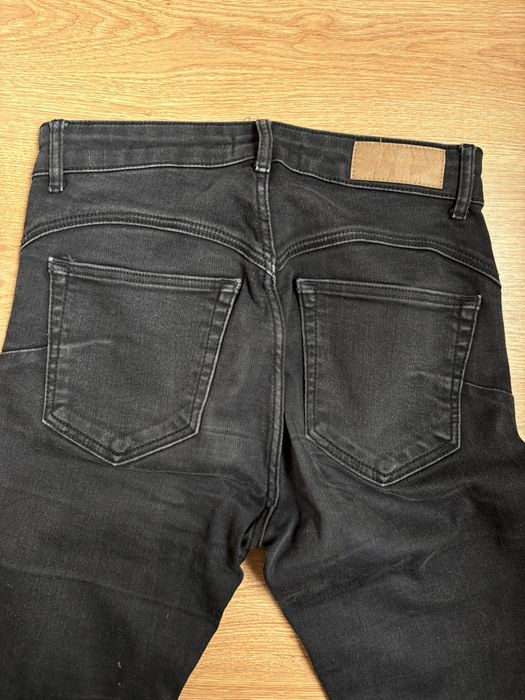 Calças skinny push-up pretas Pull&Bear