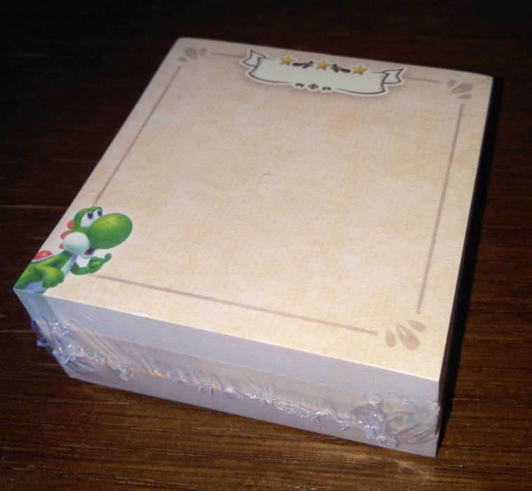 Yoshi and the Mysterious Book Nintendo Sticky Notes Set клейкий папір закладки стікери для нотаток 150 шт.