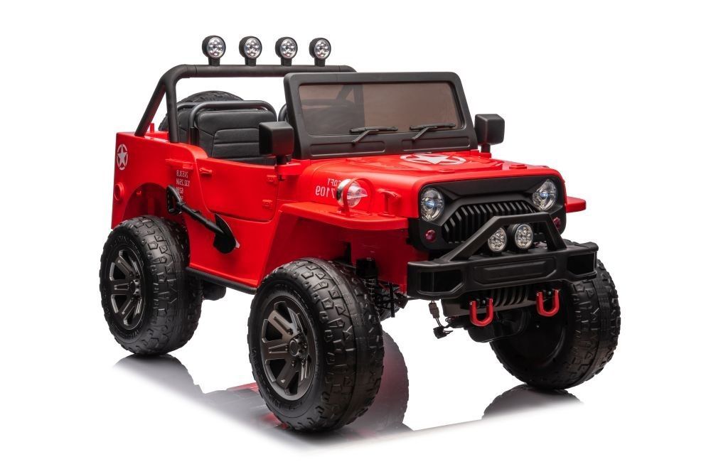 Auto Na Akumulator Jh-102 Czerwone 4X4