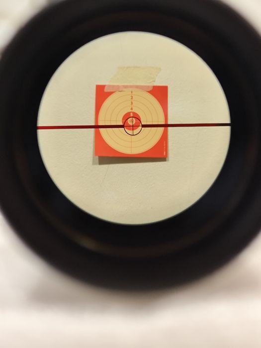 Mira batida Hakko Multi Color Reticle 1–3×20 + aneis Wide