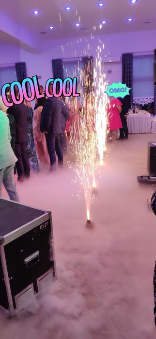 Fotobudka 360 Konin, CO2 Gun, ciężki Dym, Race, Miny Dymne