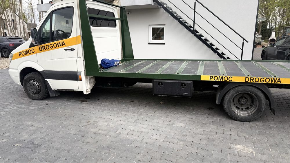 Mercedes Sprinter, Automat,  3.2 silnik, laweta