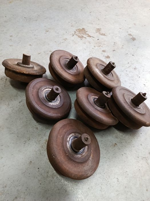 Rolki metalowe na łożyskach