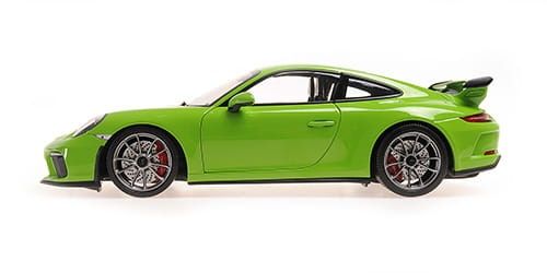 Porsche 911 (991) GT3 Green 2018 Shmee 150 Minichamps 1:18