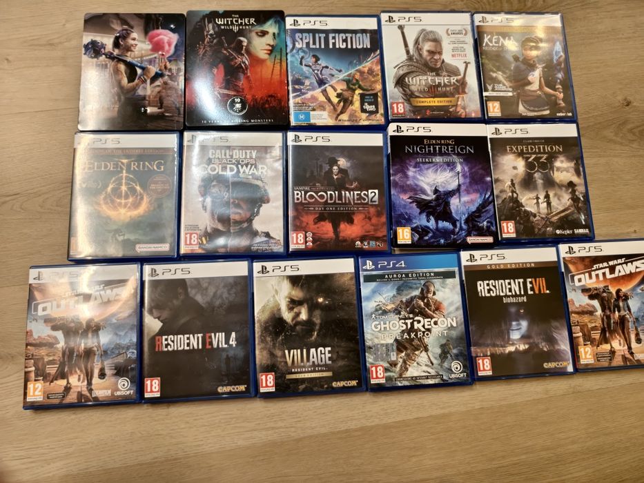 Zestaw gier PS5 Cena Ostateczna!