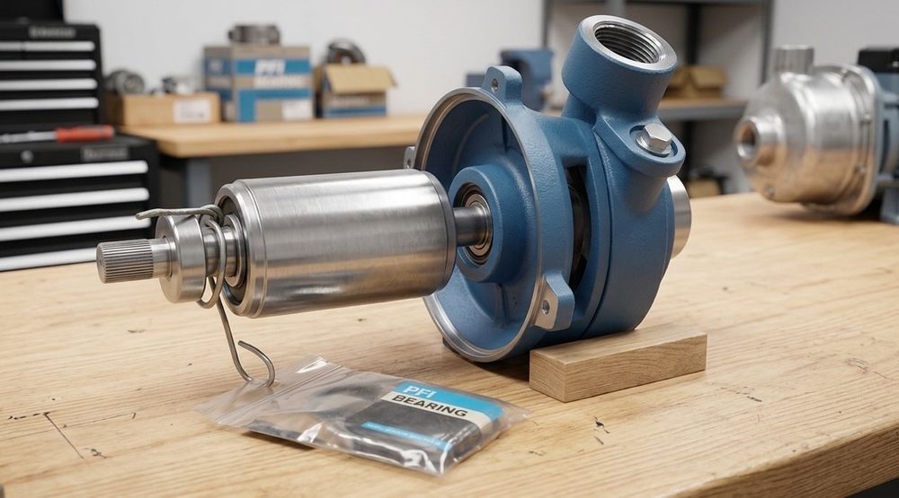 Rotor e Flange para Bomba de Água Centrífuga (Peças/Reparação)