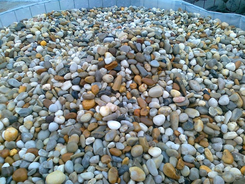 Pedra Decorativa Seixo Do Rio Seleccionado; 123€/T