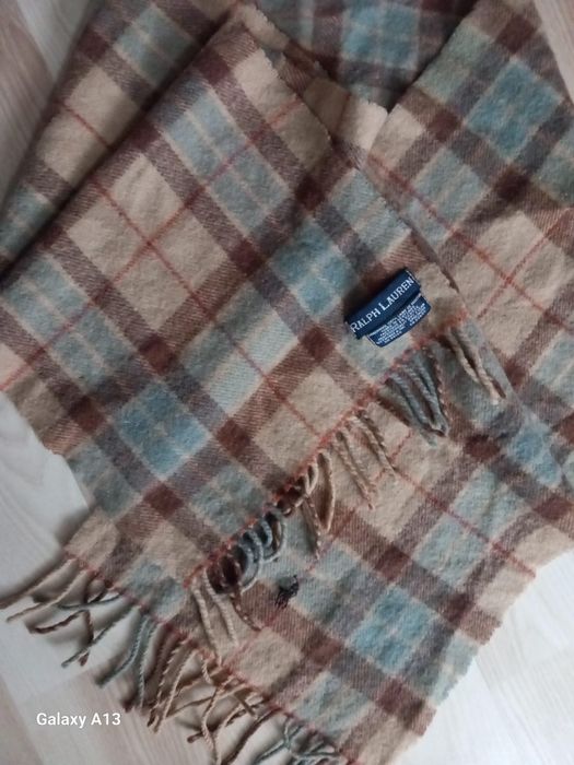 Ralph Lauren szalik wełna jagnięca