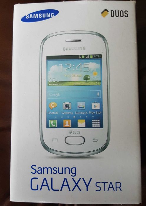 Samsung GT-S5282 Galaxy Star + Caixa e Manuais - Telemovel vintage não funcional