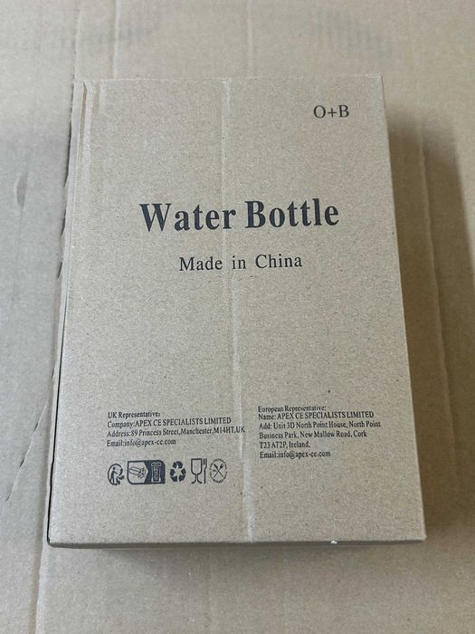 2x 700ml Sportowy Bidon Butelka na Wodę Beihe Z Paskiem, Różne Kolory