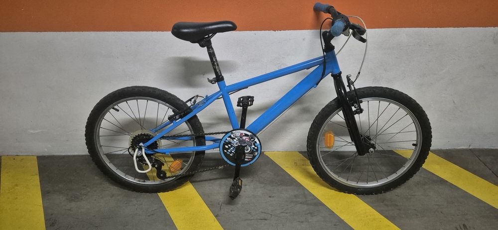 Bicicleta Criança Roda 20 Azul - 6 Velocidades RB3 Superbike