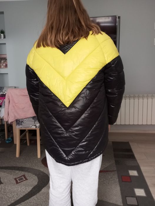 Kurtka zimowa lakierowana