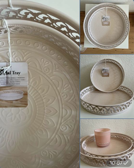 Подарочный металлический поднос