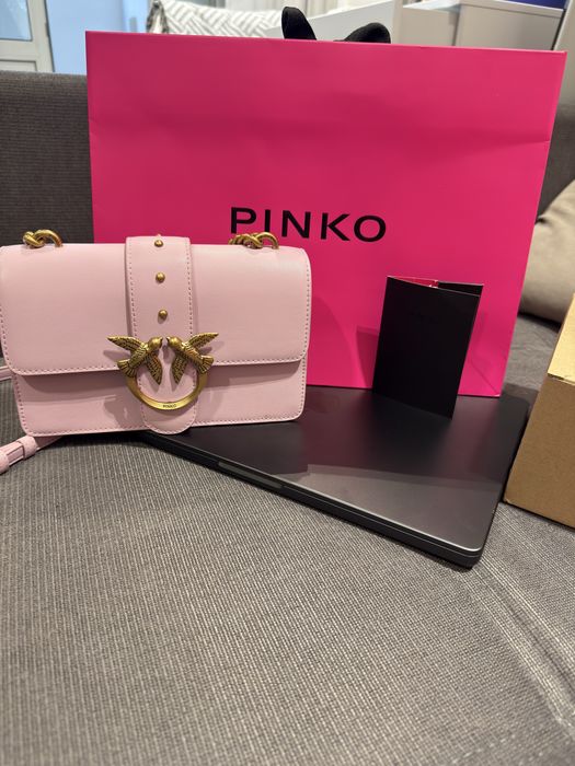 Pinko love one mini cross body bag
