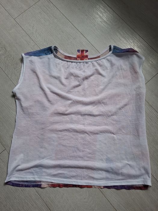 Bluzka damska bez rękawów