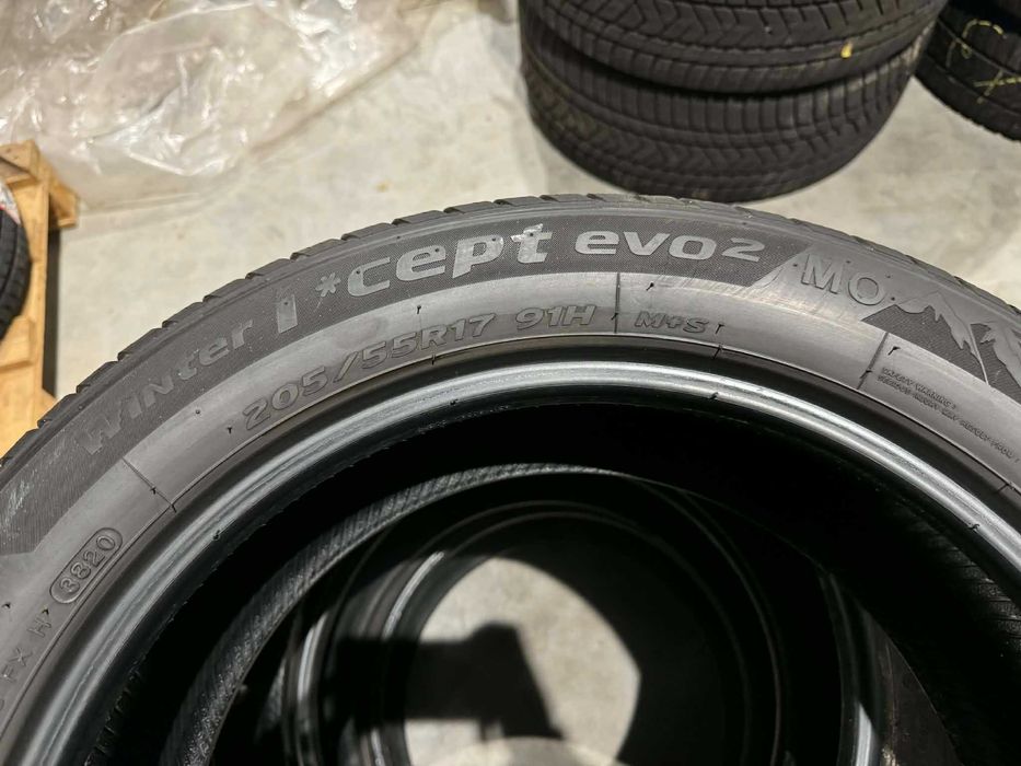 Opony zimowe 205/55 r17 Michelin/hankook 2024r-20r 4szt ZIMA 906#