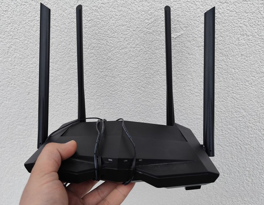 Mocny router Tenda AC 1200 dual band USB gigabit duży zasięg wifi