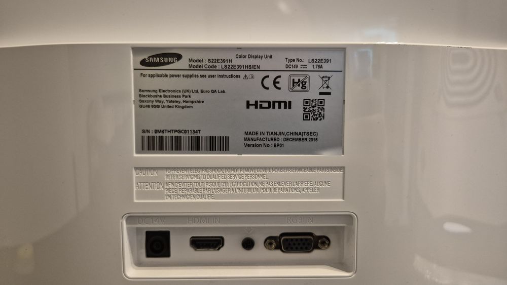 Monitor Samsung 22cale