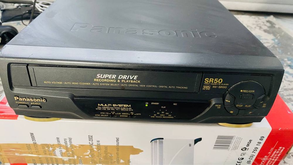 Відео програвач для касет Panasonic SR50