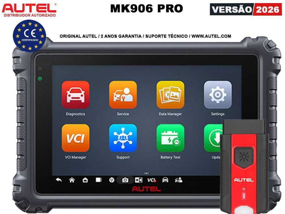 Autel MaxiCOM MK906PRO Maq Diagnóstico 31 Funções /Oficinas (NOVO)