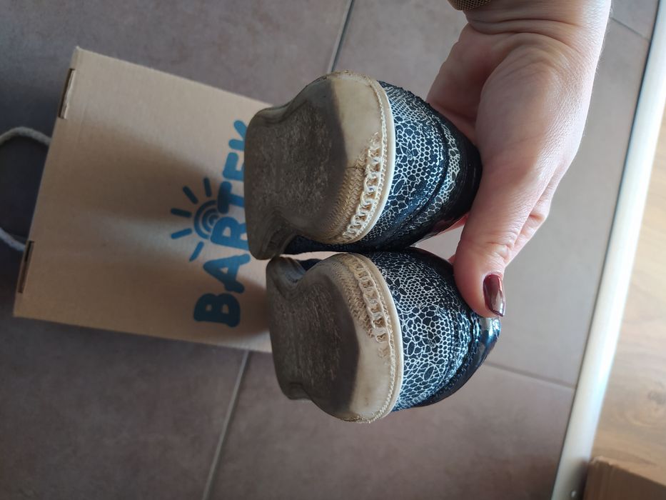 Trampki lakierowane Bartek