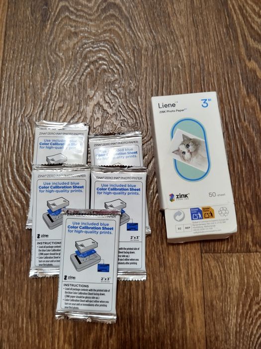 Набір оригінального глянцевого фотопаперу Liene Zink Photo Paper