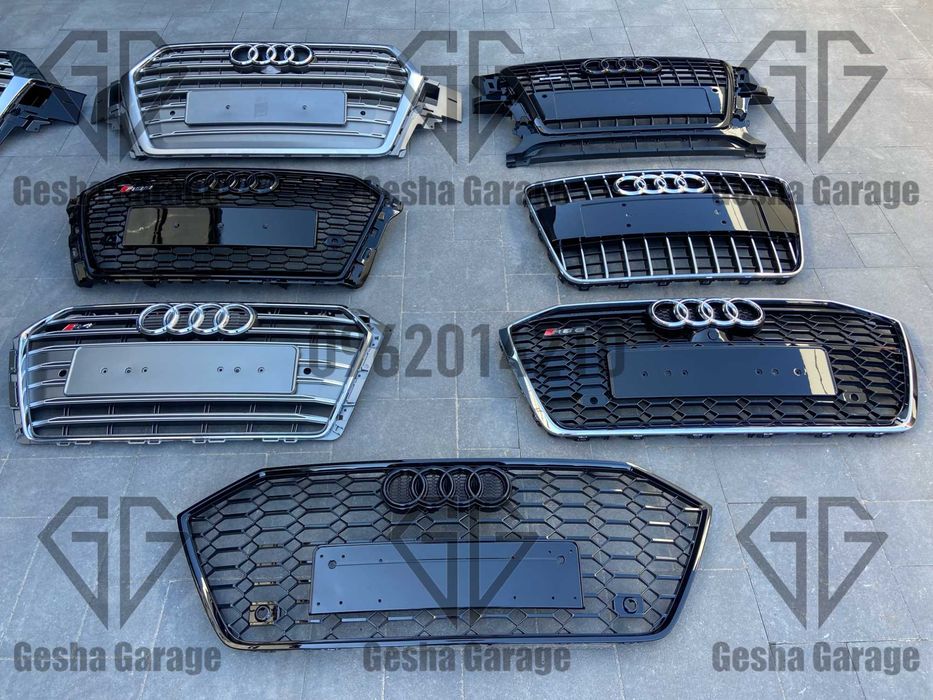 ІДЕАЛЬНІ Решітки радіатора рештка решотка радиатора audi ауди ауді