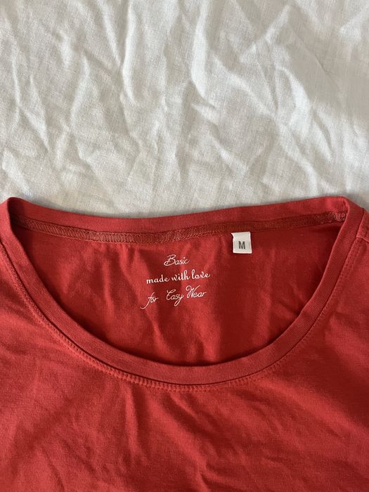 Basic Red T-shirt | Size M | El Corte Inglés64297614613251122