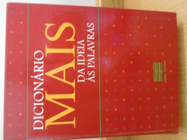 Vendo Dicionário Mais, da ideia às palavras