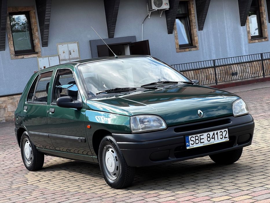 Renault Clio 1Wł Od Nowości *Salon POLSKA *Lakier ORYGINAŁ *Zero Korozji *FILM