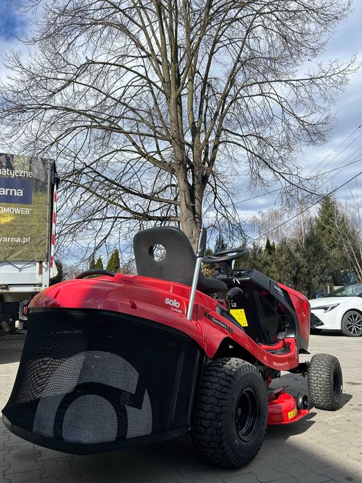 Traktorek do Trawy Koszenia Kosiarka Traktor Ogrodowy 18KM 2 cylindry