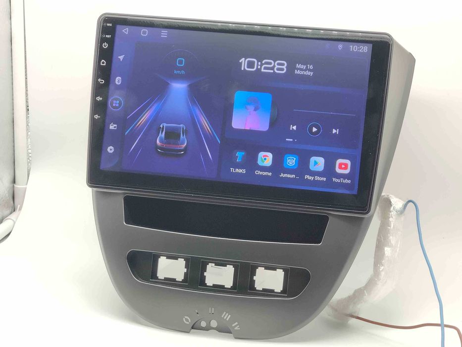 Rádio 2DIN Android Peugeot 107 - Novo garantia – GPS WIFI Bluetooth