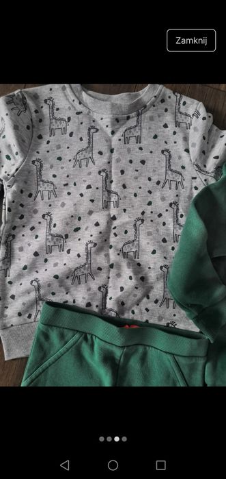 Zestaw dwóch dresów george