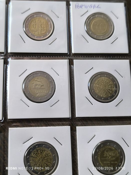 Moedas de 2 euros