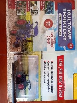 Model Kultowe Traktory Lanz Bulldog 1:43
