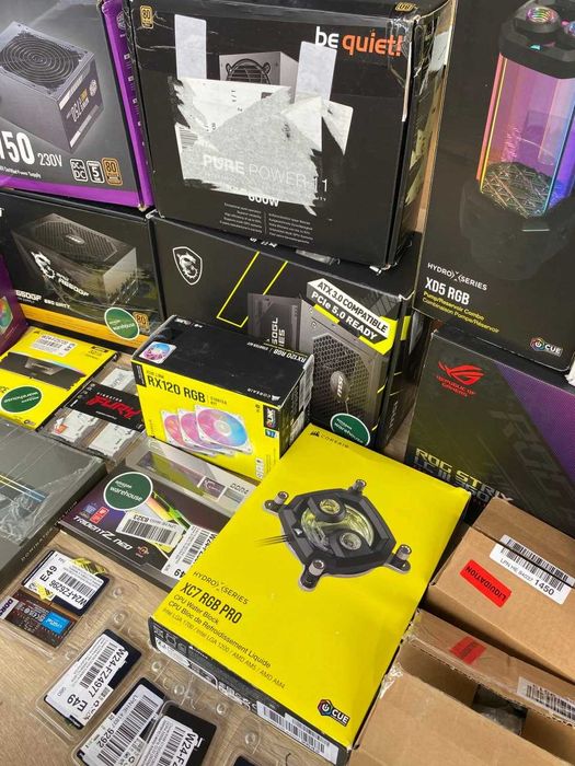 ОПТ / Комплектуючі з Європи, Corsair, NZXT, Kingston, ASUS, DDR5