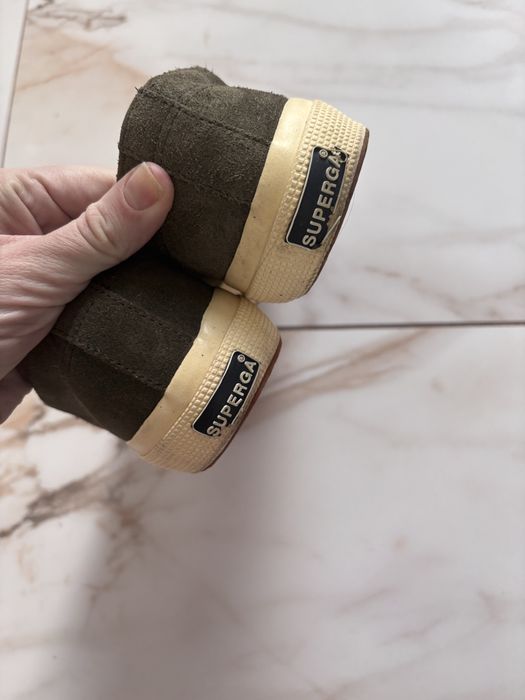 Кеди кросівки шкіряні жіночі Superga